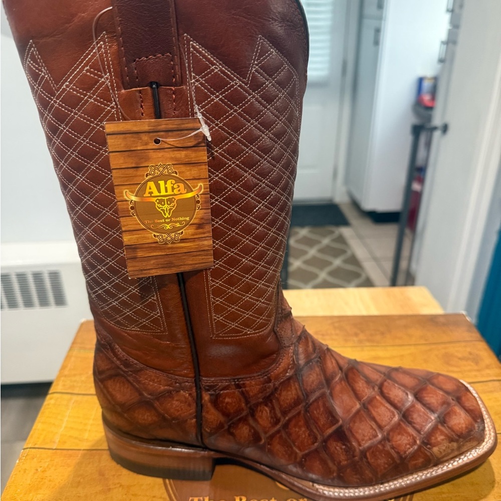 Men's Brown Western Boots